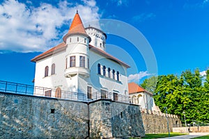 Medieval Budatin Castle Slovak: Budatinsky zamok. Castle in north-western Slovakia, near the city of Zilina