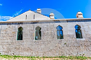 Medieval building Maskovica Han in Croatia