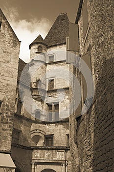 Medieval Buildings in Sarlat France