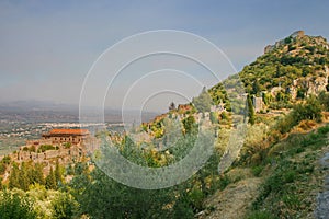 Medieval byzantine fortress of Mystras (UNESCO World heritage)