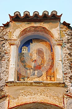 Medieval byzantine fortress of Mystras (UNESCO World heritage),