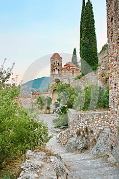 Medieval byzantine fortress of Mystras (UNESCO World heritage)