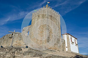 Medieval castle of Belmonte, Guarda district. Portugal