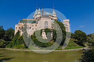 Medieval castle Bojnice , Slovakia