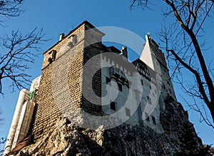 Medieval Castle of Bran Dracula`s castle, Brasov, Transylvania, Romania