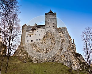 Medieval Castle of Bran Dracula`s castle, Brasov, Transylvania, Romania