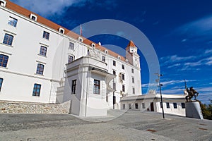 Medieval castle  in Bratislava, Slovakia