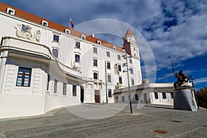 Medieval castle  in Bratislava, Slovakia