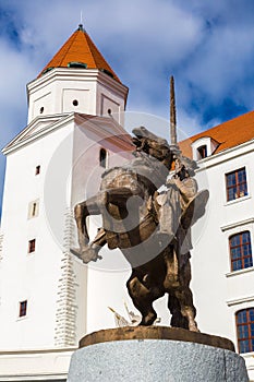 Medieval castle  in Bratislava, Slovakia