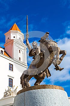 Medieval castle  in Bratislava, Slovakia