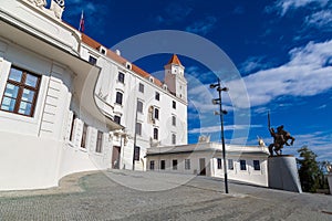 Medieval castle  in Bratislava, Slovakia