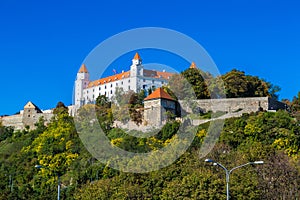 Medieval castle   in Bratislava, Slovakia