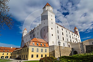 Medieval castle   in Bratislava, Slovakia