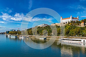 Medieval castle  in Bratislava, Slovakia