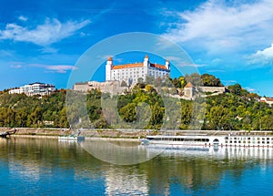 Medieval castle  in Bratislava, Slovakia