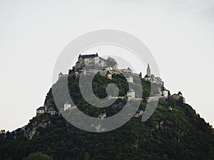 The medieval castle Burg Hochosterwitz in Carinthia Austria