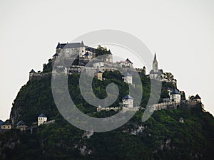 The medieval castle Burg Hochosterwitz in Carinthia Austria