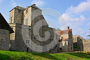 Medieval Castle Carisbrooke in Newport, Isle of Wight, England