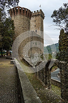 Medieval castle of Castelnuovo Magra - La Spezia Liguria Italy