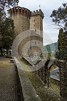 Medieval castle of Castelnuovo Magra - La Spezia Liguria Italy photo