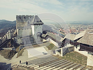 Medieval castle in Celje photo