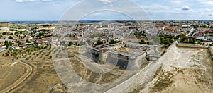 Medieval Castle of Chinchon, province of Madrid