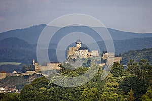 Medieval castle on a cliff