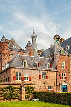 The medieval castle in Doorwerth, The Netherlands