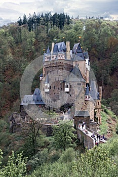 Medieval castle Eltz. Germany