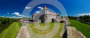 Medieval castle Fagaras Romania