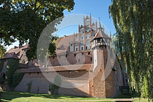 Malbork Castle in Poland photo