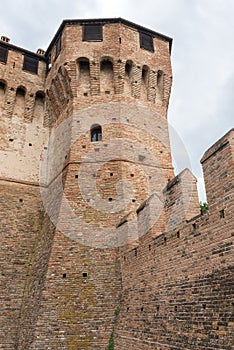 Medieval castle of Gradara Pesaro- Italy