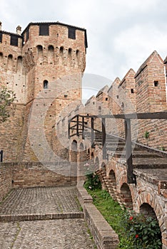 Medieval castle of Gradara Pesaro- Italy photo