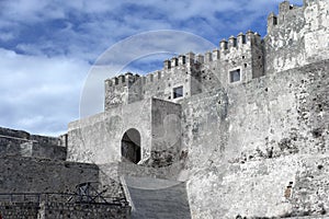 The medieval Castle Guzman El Bueno, Tarifa, Andalusia, Spain. photo