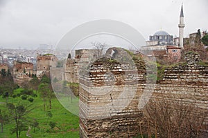 Medieval Castle in Istanbul (Constantinople)