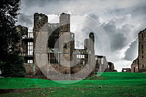 Medieval castle from Kenilworth Castle UK