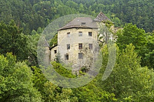 Medieval castle of Klausen, in the Isarco valley photo