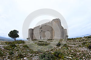 Medieval castle, know as Torroella de Montgri photo