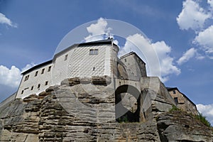 Medieval castle Kost view