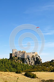 Medieval Castle of Loarre in Huesca photo