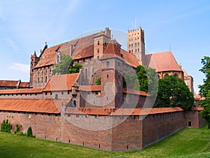 Medieval castle in Malbork