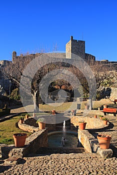 The medieval castle in Marvao, Portalegre, Alentejo, Portugal.