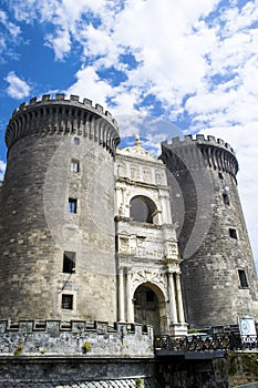 Castle of Maschio Angioino, Naples Italy photo