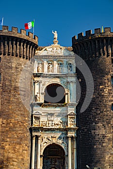 The medieval castle of Maschio Angioino photo