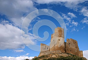 Medieval castle of Mazzarino in Sicily
