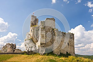 Medieval castle Mirow in Poland