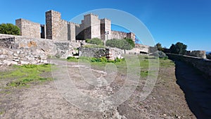 Medieval castle of the monumental city of Trujillo in the community of Extremadura.