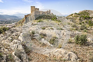 The medieval castle of Mula city photo