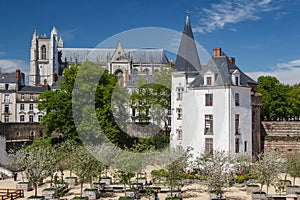 Medieval castle of Nantes