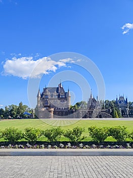 Medieval castle near the city of Togliatti, Russia